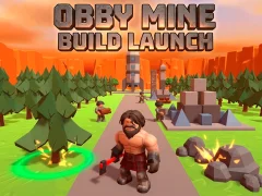 Игра Obby Mine Build Launch онлајн