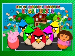 Игра Famous Cartoon Characters Eggs онлајн