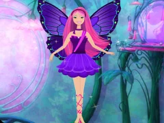 Игра Barbie Mariposa Dress Up онлајн