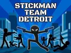 Игра Stickman Team Detroit онлајн