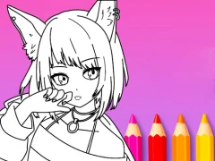 Игра Anime Manga Coloring Book онлајн