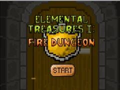 Игра Elemental Treasures 1: The Fire Dungeon онлајн