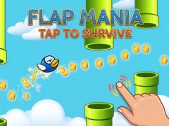 Игра Flap Mania Tap to Survive онлајн
