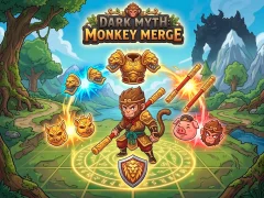Игра Dark Myth: Monkey Merge онлајн