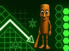 Игра Tung Tung Sahur in Geometry Dash онлајн