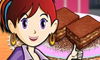 Игра Sara`s Cooking Class Caramel Nut Brownie онлајн