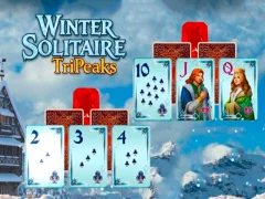 Игра Winter Solitaire TriPeaks онлајн