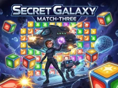 Игра Secret Galaxy Match-three онлајн