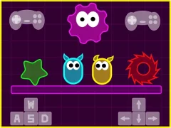 Игра Neon Slimes онлајн