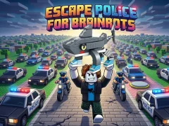 Игра Escape Police for Brainrots онлајн