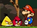 Игра Mario vs Angry Birds онлајн