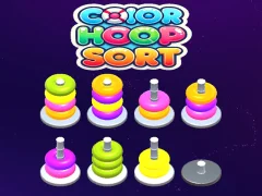 Игра Color Hoop Sort онлајн