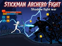 Игра Stickman Archero Fight: Shadow fight war онлајн