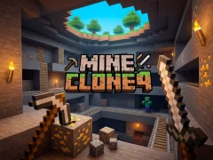 Игра Mine Clone 4 онлајн