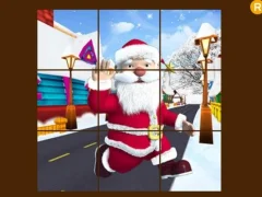 Игра Christmas Run Puzzle онлајн