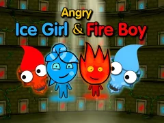 Игра Angry Ice girl and Fire boy онлајн