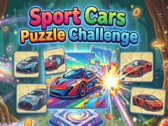 Игра Sport Cars Puzzle Challenge онлајн