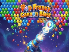 Игра Pop Frenzy Cannon Blast онлајн