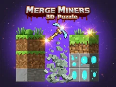 Игра Merge Miners 3D Puzzle онлајн