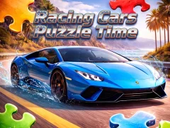 Игра Racing Cars Puzzle Time онлајн