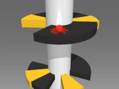 Игра Endless Helix Jumper онлајн
