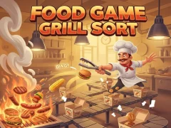 Игра Food Game Grill Sort онлајн