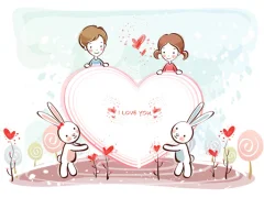 Игра Valentine Young Love онлајн