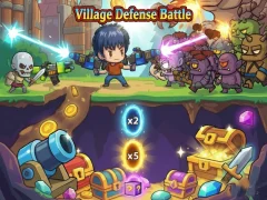 Игра Village Defense Battle онлајн