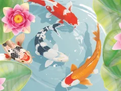 Игра Koi Fish Pond онлајн