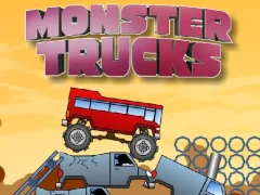Игра Monster Trucks Challenge онлајн