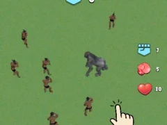Игра Men Vs Gorilla онлајн