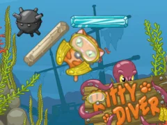 Игра Kitty Diver онлајн