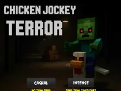 Игра Chicken Jockey Terror онлајн