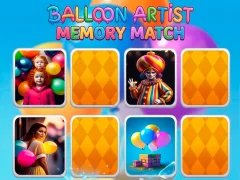 Игра Balloon Artist Memory Match онлајн