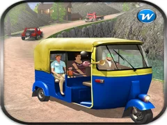 Игра Public Tricycle Rickshaw driving онлајн