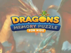Игра Dragons Memory Puzzle For Kids онлајн