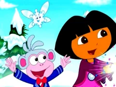 Игра Dora Find 5 Differences онлајн