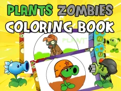 Игра Plants vs Zombies Coloring онлајн