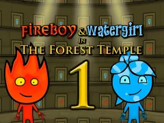 Игра Fireboy & Watergirl In The Forest Temple онлајн