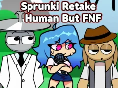 Игра Sprunki Retake Human But FNF онлајн