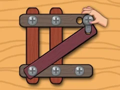 Игра Wood Nuts Master: Screw Puzzle онлајн