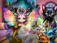 Игра Mysterious Familiars Enchanted Bestiary онлајн