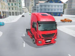 Игра City Driving Truck Simulator 3d онлајн
