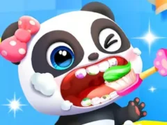 Игра Jigsaw Puzzle: Baby Panda Teeth Health онлајн
