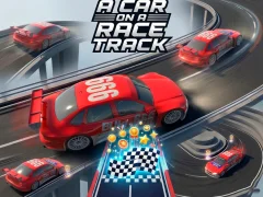 Игра A Car on a Race Track онлајн