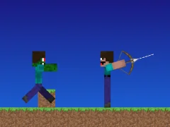 Игра Noob vs Pro But Archers Minecraft онлајн