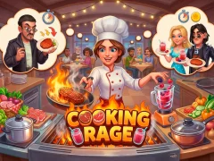 Игра Cooking Rage онлајн