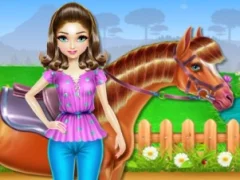 Игра Horse Care and Riding онлајн
