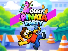 Игра Obby Pinata Party онлајн