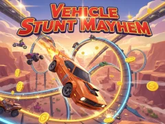Игра Vehicle Stunt Mayhem онлајн